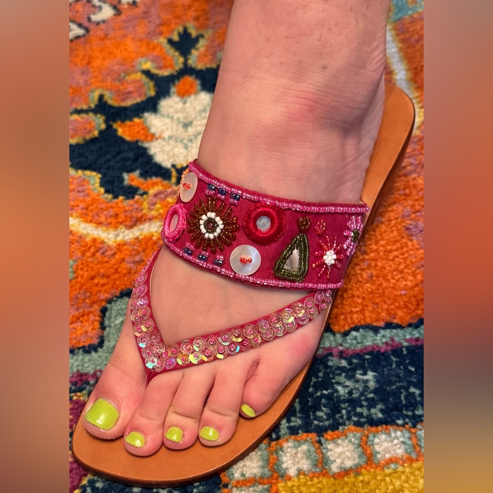 FREE PEOPLE Mangos Embellished Sandals from Bali - Picture 2 of 8